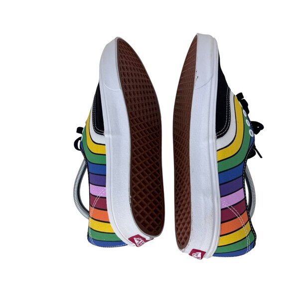 Vans Old Skool Rainbow Refract Skateboard Shoes Size 11.5 Mens 13 Womens Pride - Picture 5 of 10